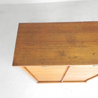 Oak Roller Shutter Box, 1950s-TL-2021232