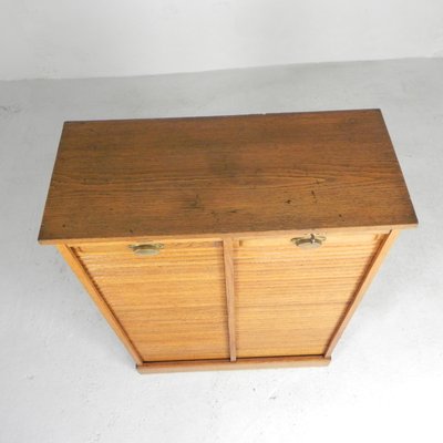 Oak Roller Shutter Box, 1950s-TL-2021232