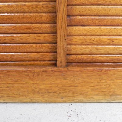 Oak Roller Shutter Box, 1950s-TL-2021232