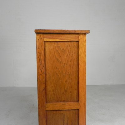 Oak Roller Shutter Box, 1950s-TL-2021232