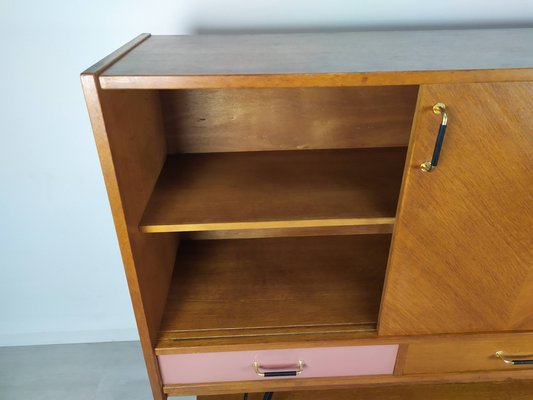 Oak Sideboard in the Style of Charles Ramos, 1950s-EAD-949146