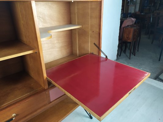 Oak Sideboard in the Style of Charles Ramos, 1950s-EAD-949146