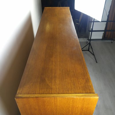 Oak Sideboard in the Style of Charles Ramos, 1950s-EAD-949146