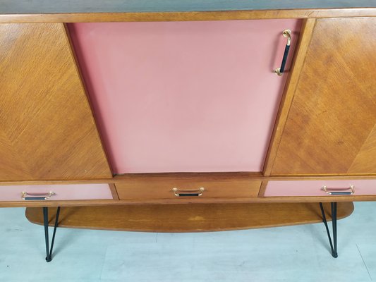 Oak Sideboard in the Style of Charles Ramos, 1950s-EAD-949146