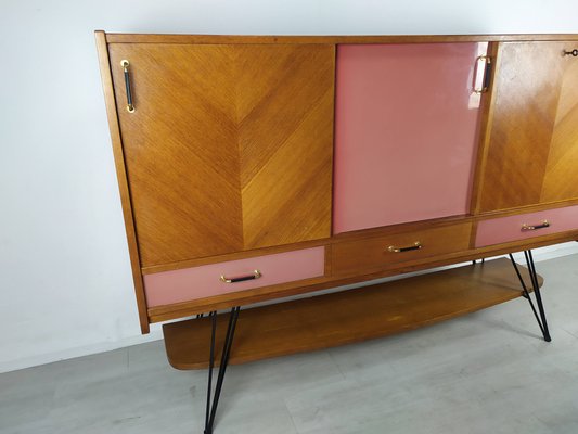 Oak Sideboard in the Style of Charles Ramos, 1950s-EAD-949146