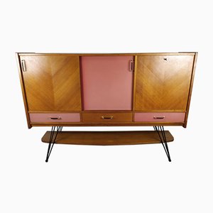 Oak Sideboard in the Style of Charles Ramos, 1950s-EAD-949146