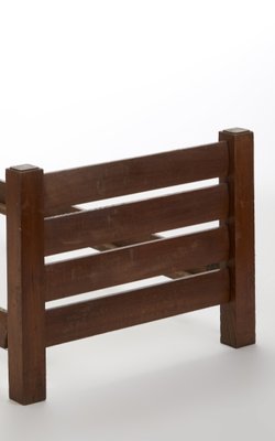 Oak Single Beds by Melchiorre Bega, 1930s, Set of 2-OHK-860873