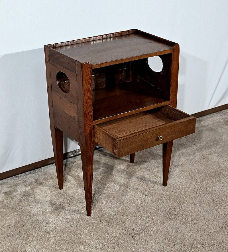 Oak Snack Table, Early 19th Century