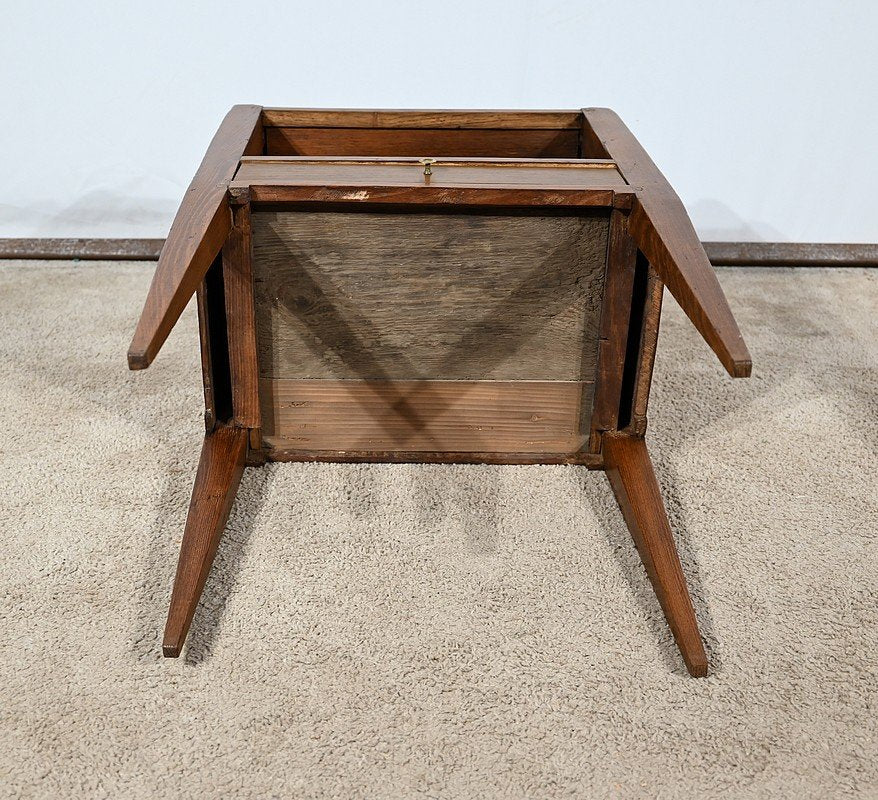 Oak Snack Table, Early 19th Century