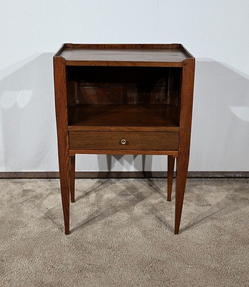 Oak Snack Table, Early 19th Century