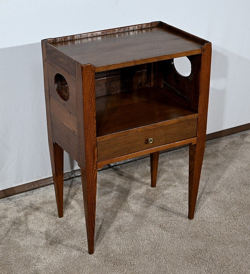 Oak Snack Table, Early 19th Century