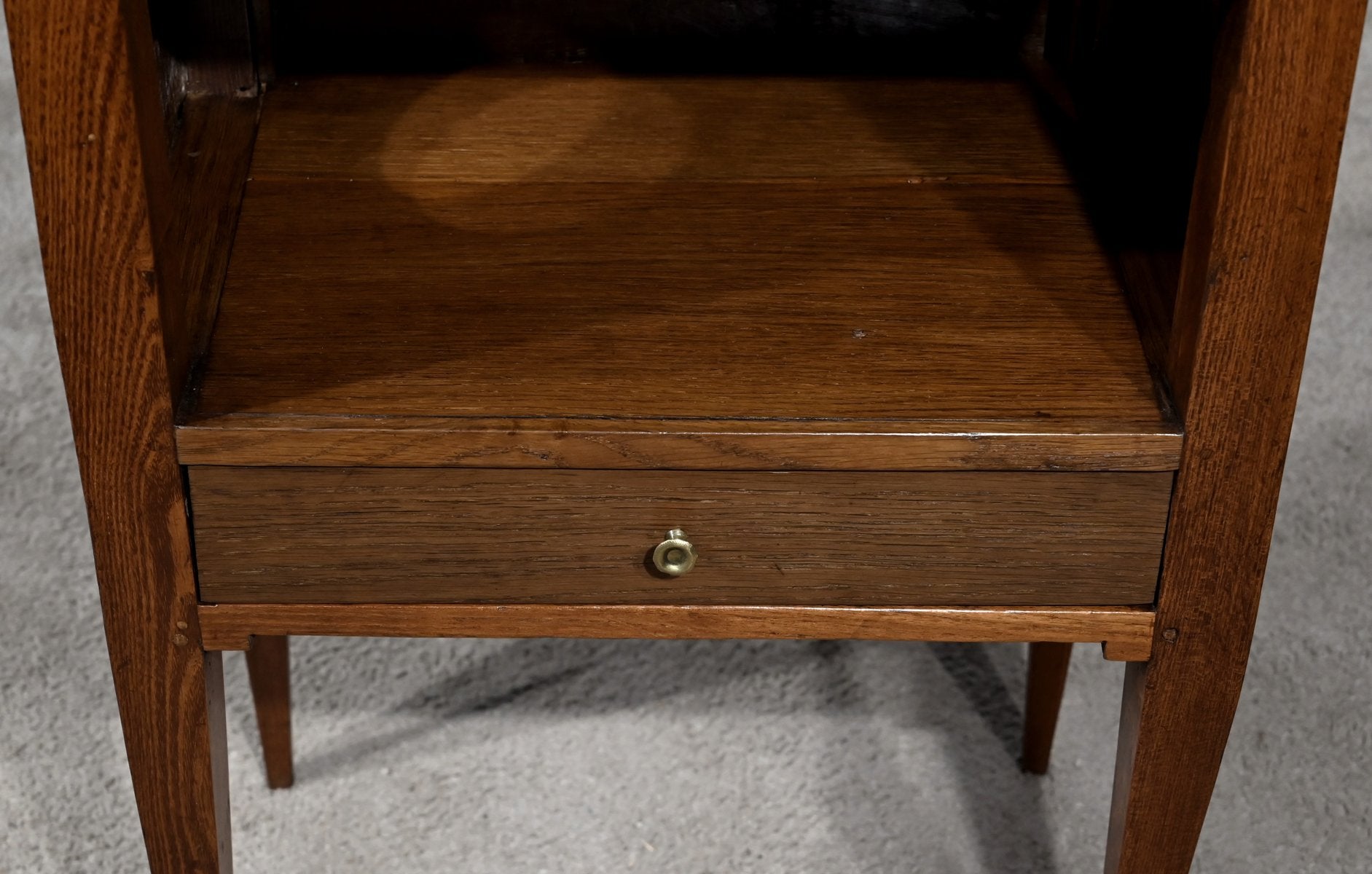 Oak Snack Table, Early 19th Century