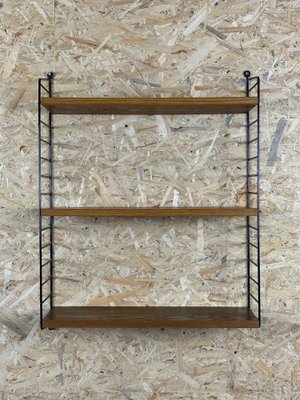 Oak String Shelf Module by Kajsa & Nils Nisse Strinning, Sweden, 1960s-EJL-1723985