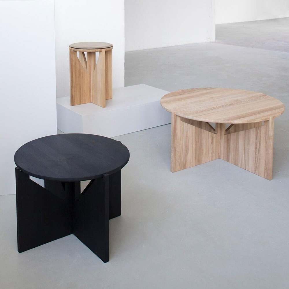 Oak Table by Kristina Dam Studio