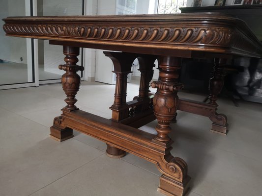 Oak Table Dining Table, 1890s-PZY-2024612