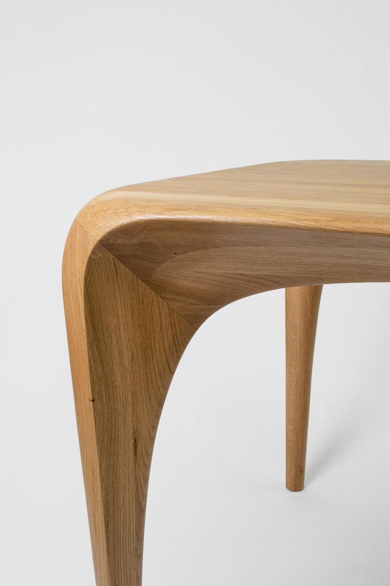 Oak Table Spline by Maxime Goléo