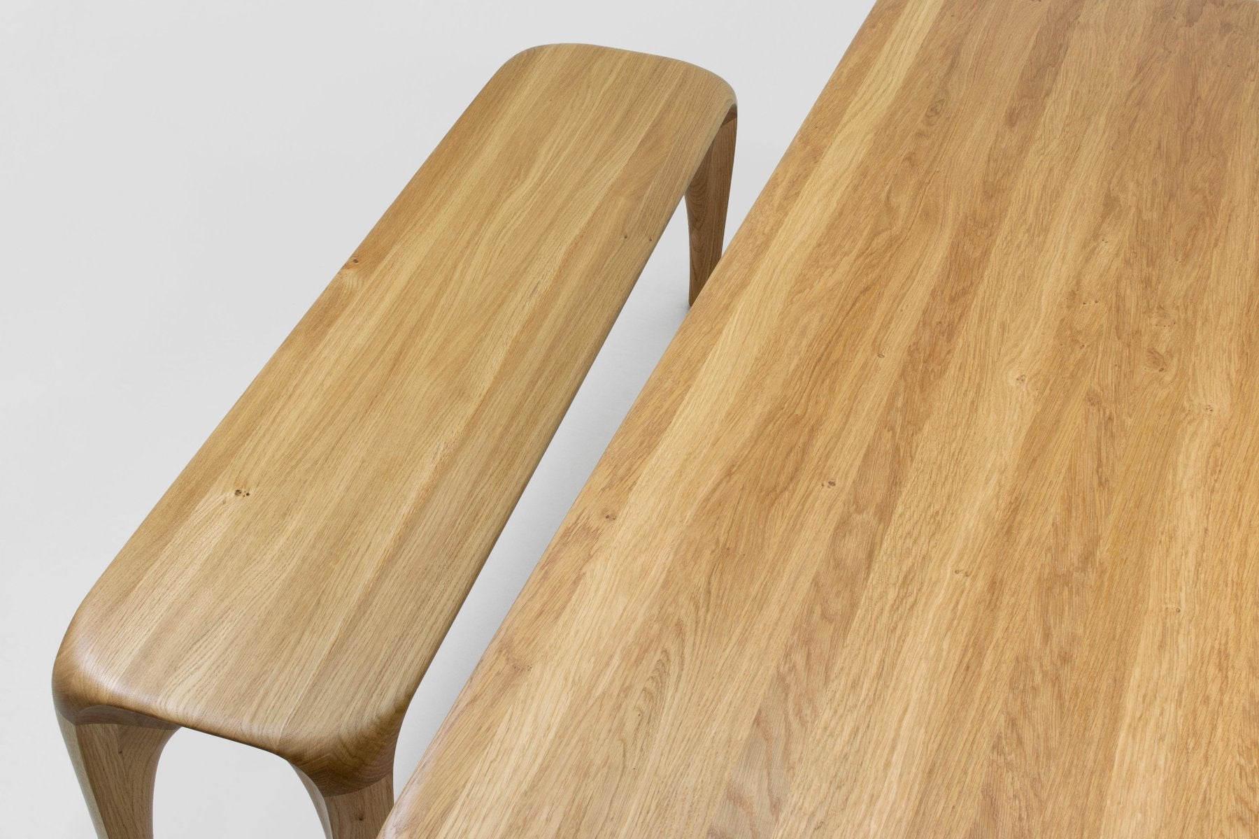 Oak Table Spline by Maxime Goléo