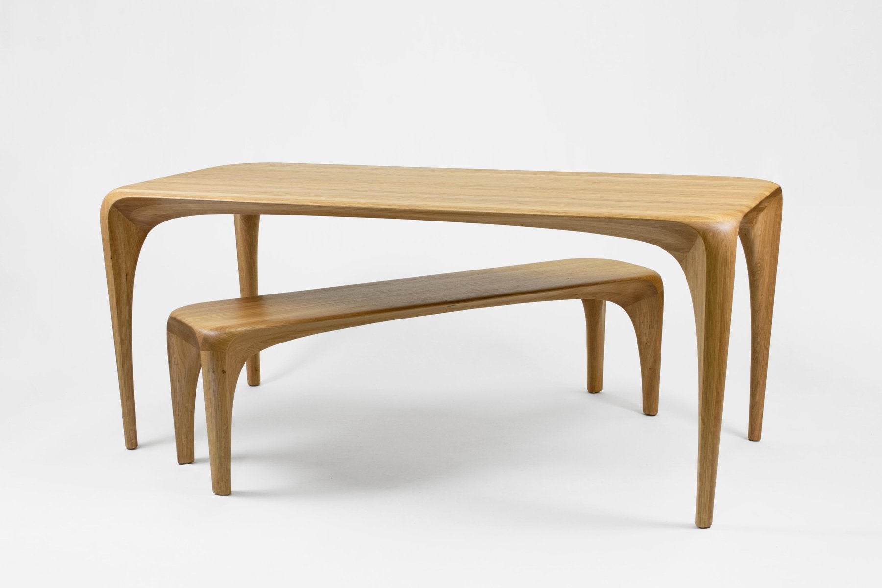 Oak Table Spline by Maxime Goléo