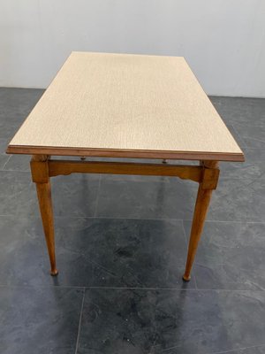 Oak Table with Laminate Top, 1950s-IJR-1145143