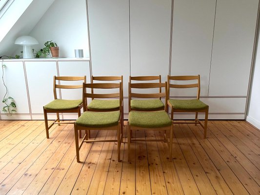 Oak Ulvö Chairs by Bengt Ruda for Ikea, Set of 6-WSA-1168879