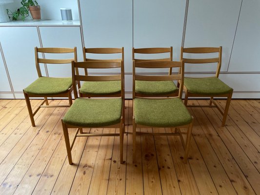 Oak Ulvö Chairs by Bengt Ruda for Ikea, Set of 6-WSA-1168879