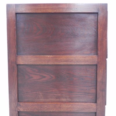 Oak Union Office Chest of Drawers with 4 Drawers-TL-968763