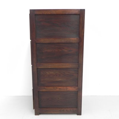 Oak Union Office Chest of Drawers with 4 Drawers-TL-968763