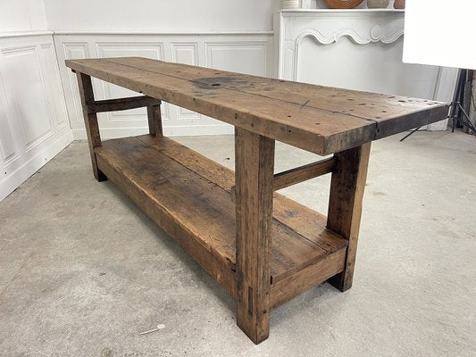 Oak Workbench, 1920s-PB-2040351