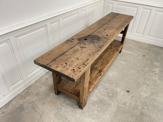 Oak Workbench, 1920s-PB-2040351