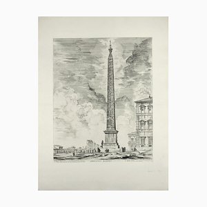 Obelisco Egizio (Egyptian Obelisk) - Etching by G. B. Piranesi 1759-ZCI-756141