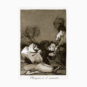 Obsequio a El Maestro - Origina Etching and Aquatint by Francisco Goya - 1869 1869-ZCI-761529