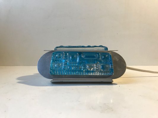 Ocean Blue Wall Sconce from Vitrika, 1960s-LCR-841649