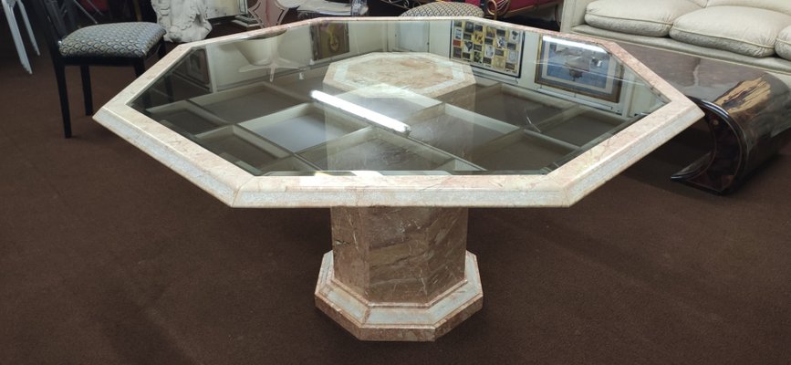 Octagonal Dining Table from JC International, 1980s-HDX-2027126