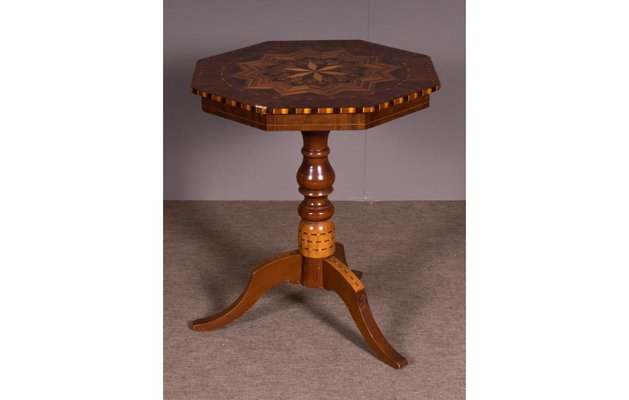 Octagonal Inlaid Coffee Table-SRP-1732820