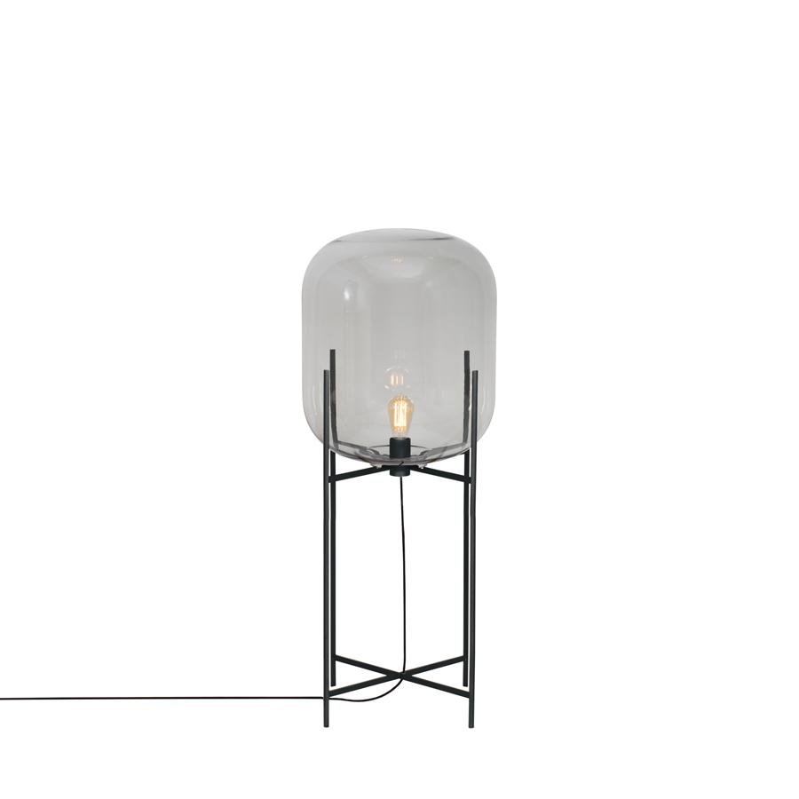 Oda Black Floorlight from Pulpo