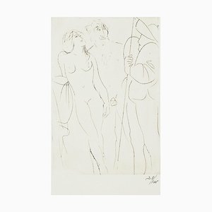 Oedipus - Original Etching by Giacomo Manzù - 1968 1968-ZCI-757672