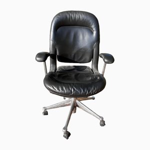 Office Armchair in Leather from Herman Miller-AVC-1452833