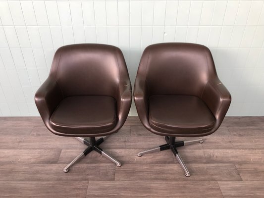 Office Armchairs by Olli Mannermaa for Cassina, 1960s, Set of 2-FOV-1822461