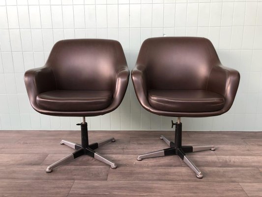 Office Armchairs by Olli Mannermaa for Cassina, 1960s, Set of 2-FOV-1822461