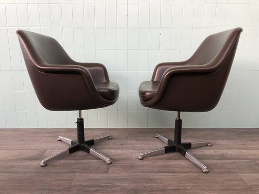 Office Armchairs by Olli Mannermaa for Cassina, 1960s, Set of 2-FOV-1822461