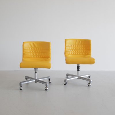 Office Chairs by Ettore Sottsass & Hans Von Klier for Poltronova, 1969, Set of 2-INL-1338321