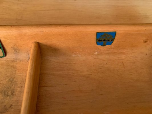 Office Desk by Gunnar Ericsson for Facit Ab Buromöbel Zurich, Sweden, 1950s-VQM-1742886