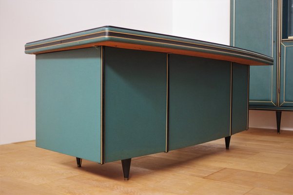 Office Desk by Umberto Mascagnis, 1950s, Set of 5-KNM-981723