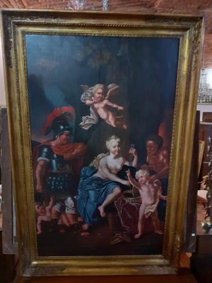 Oil Painting on Canvas, Launches the Arrow of Cupid, 1700-AKA-864229