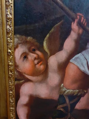 Oil Painting on Canvas, Launches the Arrow of Cupid, 1700-AKA-864229