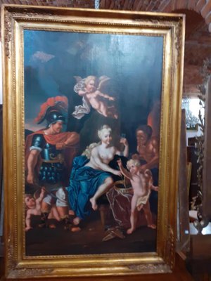 Oil Painting on Canvas, Launches the Arrow of Cupid, 1700-AKA-864229