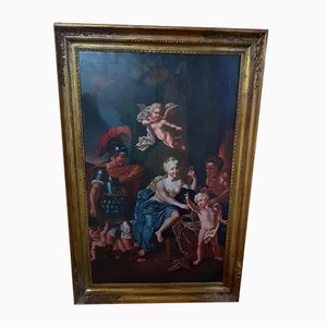 Oil Painting on Canvas, Launches the Arrow of Cupid, 1700-AKA-864229