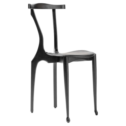 Ok! Gaulinetta Chair with Natural Wood Varnished Finish by Oscar Tusquets Blanca for BD Barcelona