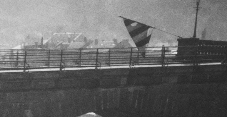 Old Bridge Over River Neckar at Heidelberg, Germany 1938, Printed 2021-DYV-990647