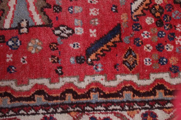 Old Red Wool Rug-XSG-1309273